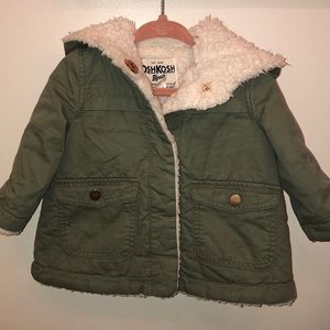 Sherpa lined parka